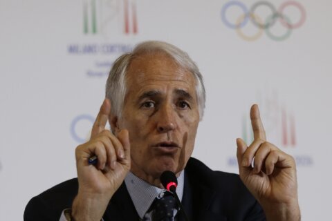Italian Olympic president Malagò tests positive in Beijing
