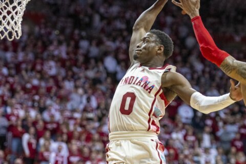 Indiana ends five-game losing streak with 74-64 win