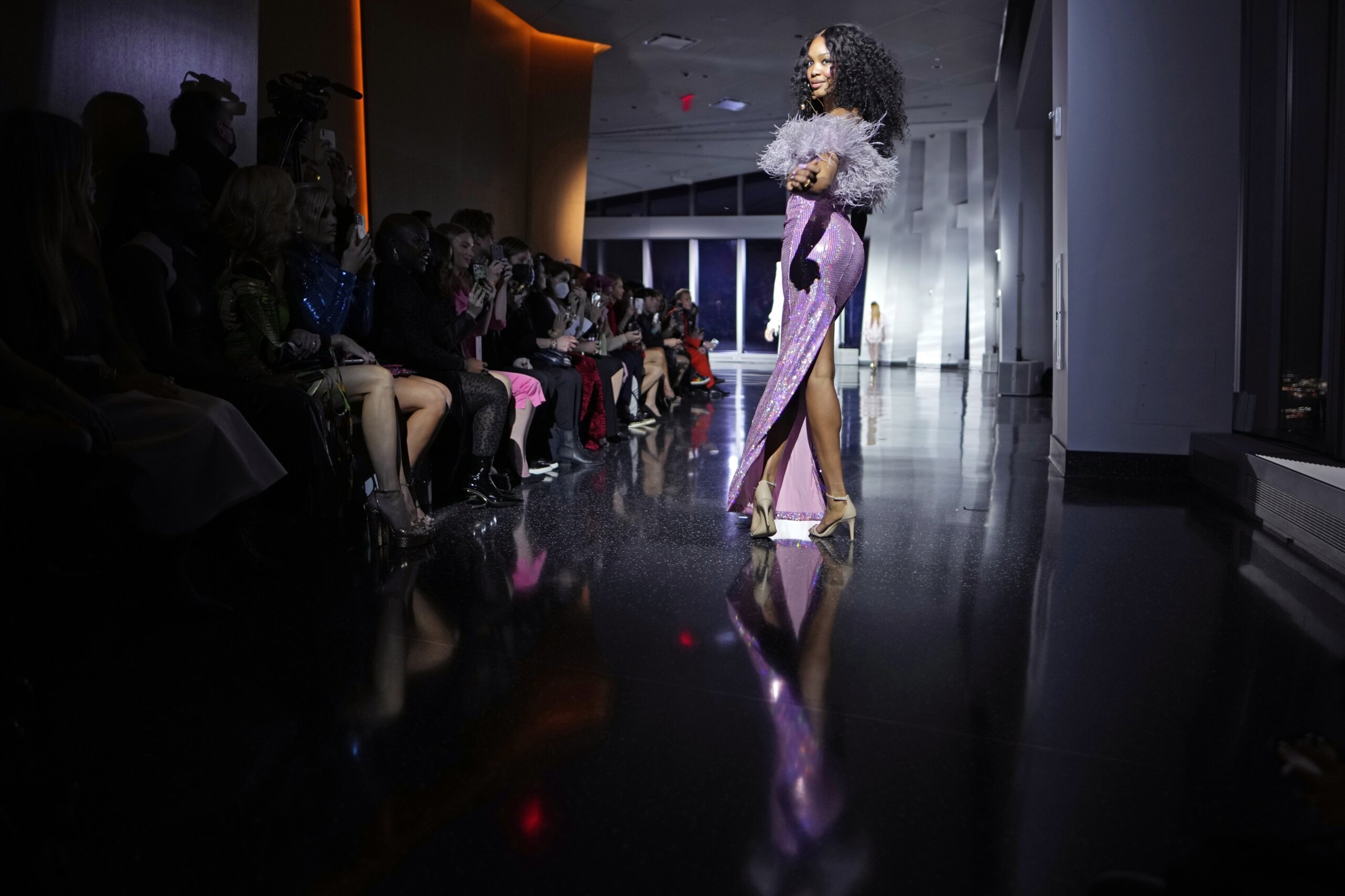 Christian Cowan’s NY fashion week show went 102 stories up