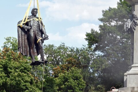 Removed slavery backer Calhoun’s statue still without a home