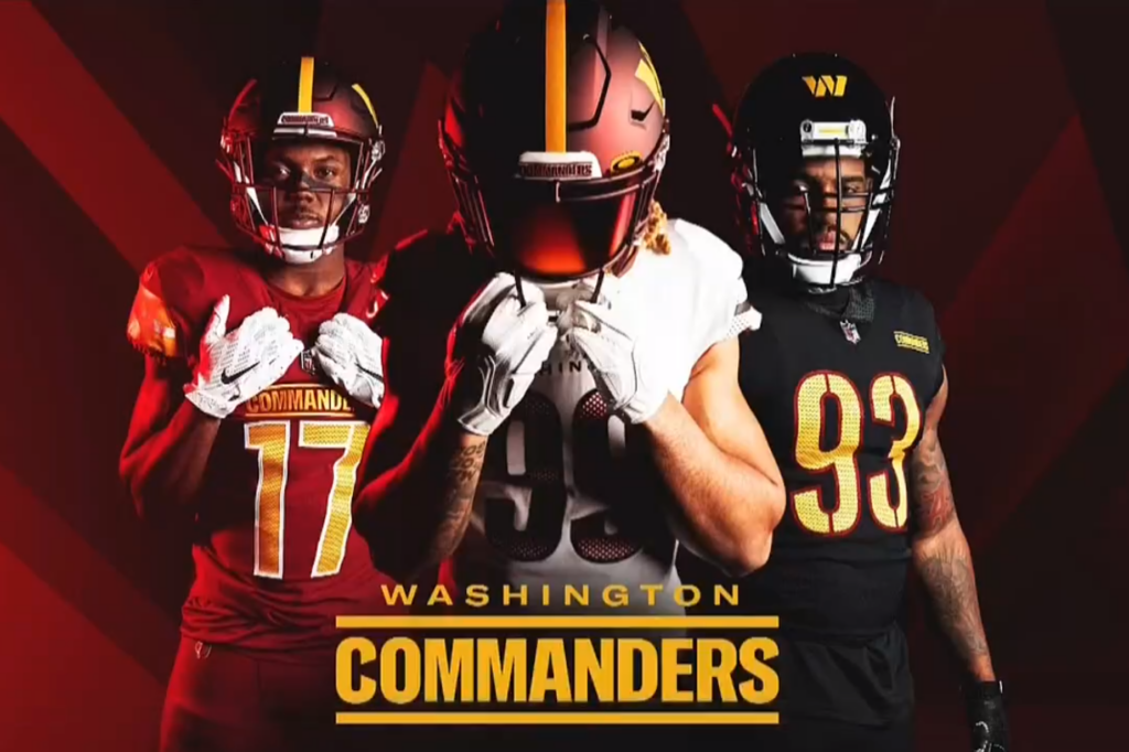 Washington Football Team reveals new name: Washington Commanders