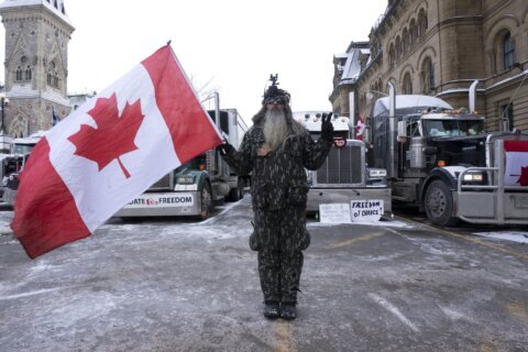Canada PM: military response not in cards for COVID protests