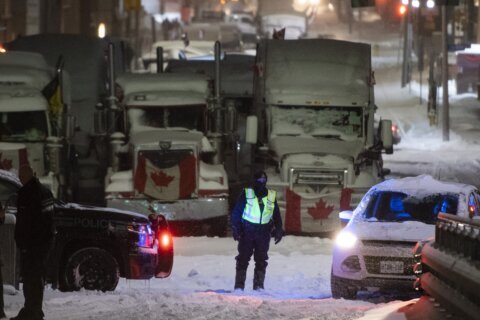 Ottawa crackdown: police arrest 100 after 3-week protest