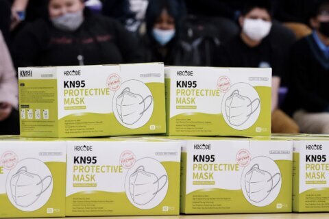DC giving away child-size KN95 masks