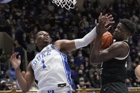 After Coach K's exit, No. 9 Duke edges Wake Forest 76-74