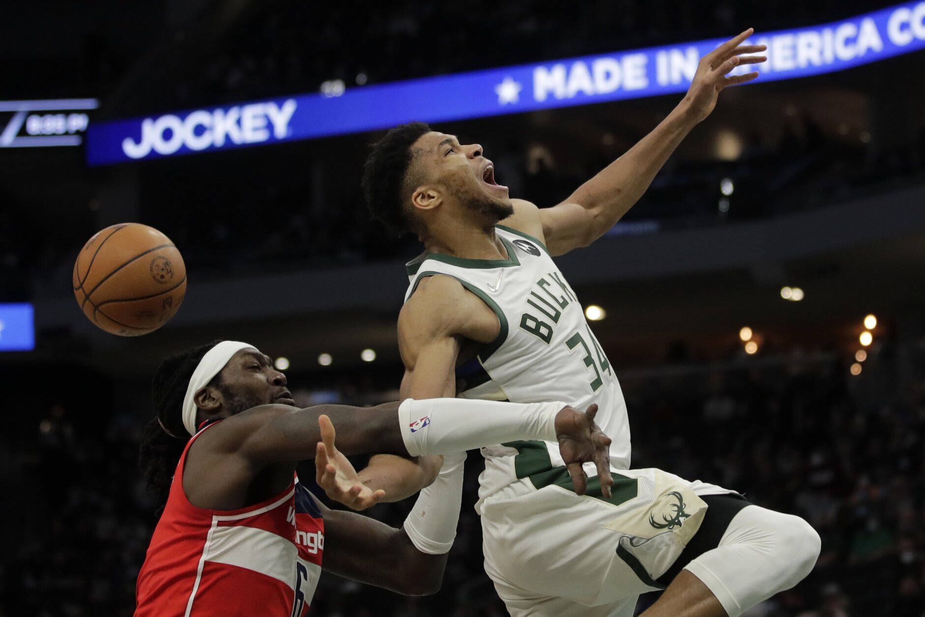NBA playoffs: Antetokounmpo triple-double helps Bucks crush
