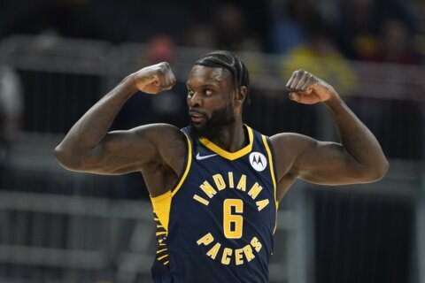 Pacers snap 7-game losing streak by beating Wizards 113-108