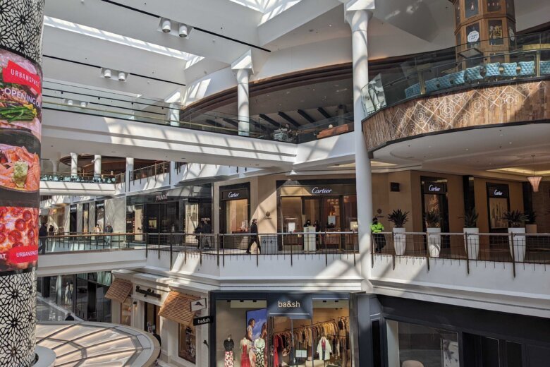 A Bankrate analyst says consumers are flocking to Tysons Galleria in McLean, Virginia.
