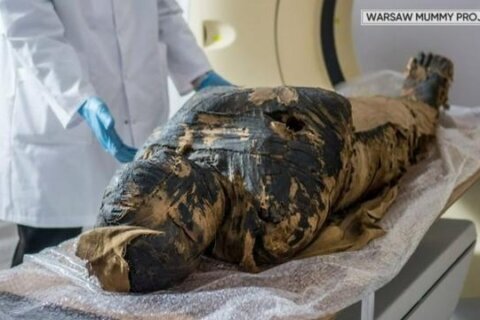 Mummies of children unearthed in Peru. They were likely sacrificed.