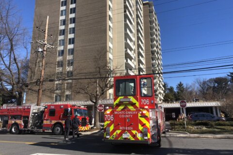 Major fire in Montgomery Co. apartment building closes River Road