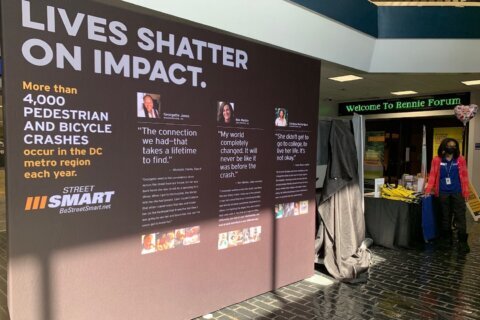 ‘Live Shatter on Impact’ exhibit in Prince George’s Co. aims to put voices to traffic deaths