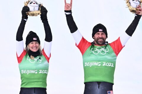 Team USA earns first ever gold in mixed team snowboardcross debut