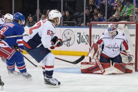 Capitals handled in 4-1 loss to Rangers
