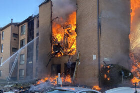 Explosion, fire at Montgomery Co. apartment building