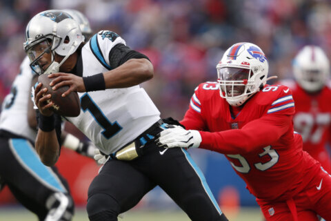 Obada becomes latest ex-Panthers player added by Commanders