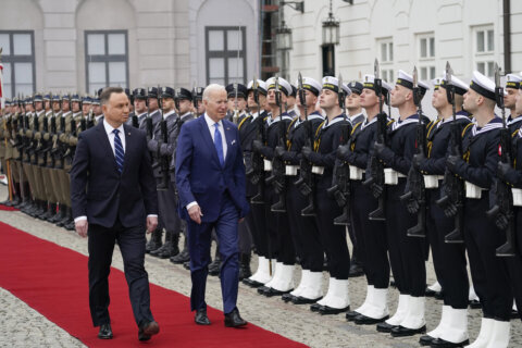 WATCH LIVE: Biden addresses conflict in Ukraine from Poland