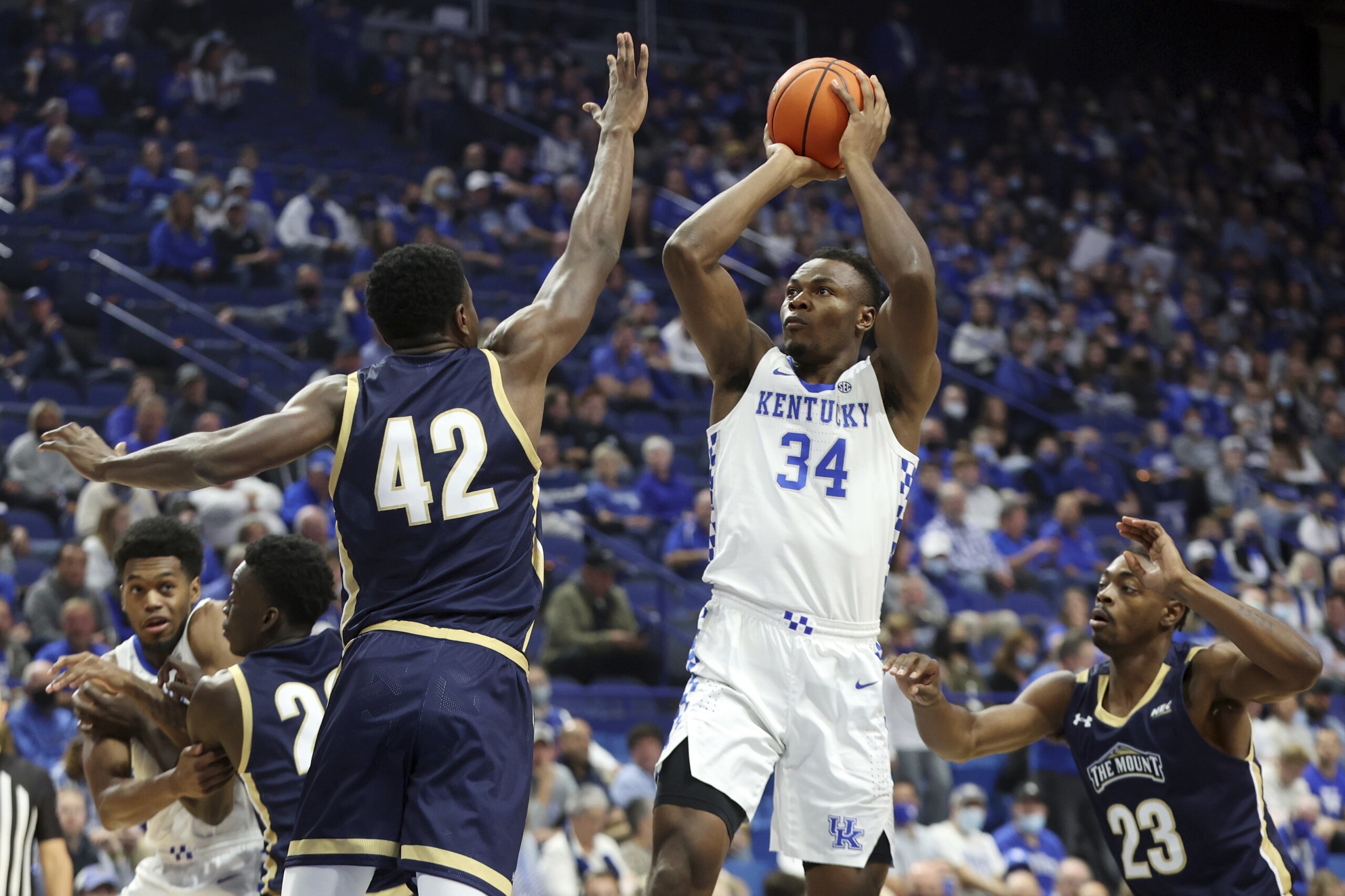 Engaging Tshiebwe thriving on, off the court with Kentucky WTOP News