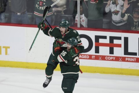 Fiala scores in OT to send Wild to 3-2 win over Avalanche