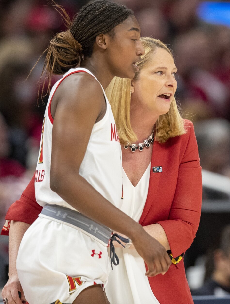 <h3>A familiar rebound for the Terps</h3>
<p>The Maryland women&#8217;s basketball team saw its March end earlier than expected: the Preseason Big Ten favorite fell in the quarterfinals of the Tournament for the first time since joining the league in 2014, and the Preseason AP No. 4 team tumbled in the Spokane Regional Semifinals to Stanford-slipping two steps shy of the Final Four.</p>
<p>But that was only prelude to a flurry of transfers: in addition to the starters who wrapped up their eligibility (Chloe Bibby and Katie Benzan), the Terps lost two more starters plus a rotation player to transfer as Angel Reese went to LSU, Ashley Owusu departed for Virginia Tech (Hokies are in the most recent Top 25), and Mimi Collins is now at NC State (third school of her career). The one starter coming back was a player who wasn&#8217;t even healthy for most of the season (Diamond Miller). Welcome to college sports in 2022, where velcro should be used for all nameplates in the locker rooms.</p>
<p>Now if this feels somewhat familiar, humor me here: in 2020, the Terps lost multiple starters to graduation (Kaila Charles and Stephanie Jones) as well as other contributors to transfer (Taylor Mikesell and Shakira Austin) but revamped the roster and rotation by using the transfer portal. Benzan and Bibby were incomers that led the program to a Big Ten championship, a No. 2 seed and a 26-3 finish that ended with a loss to Texas at neutral-site San Antonio (80 miles from the Longhorns&#8217; campus).</p>
<p>So once again, coach Brenda Frese dipped into the transfer portal and has put together a roster of players who want to be at Maryland. Five transfers that includes Walt Whitman High School graduate and 2022 Ivy League Player of the Year Abby Meyers. Sophomore Shyanne Sellers has made the leap from rotation contributor to a factor at both ends of the floor. And Diamond Miller has been healthy for the most part (she missed the loss to defending national champ and No. 1 South Carolina) and delivered a dagger of a three in the waning moments of the 85-78 win over No. 6 UConn on Dec. 12. The Terps have also beaten No. 7 Notre Dame on the road (Miller&#8217;s buzzer-beating bucket was the difference in that game).</p>
<p>Will the smaller and scrappier version of the Terps (Miller is the tallest regular at 6-foot-3) continue to contend as they enter Big Ten play? The No. 20 Terrapins look up at four other conference teams ahead of them in the latest writer&#8217;s rankings. But one knows better than to doubt this program under Brenda Frese, who posted her 600th career win earlier in December.</p>
<p>Like Frese, the Terps are looking forward to what&#8217;s next.</p>
<p><em>— Dave Preston</em></p>
