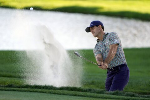 Horschel, Gooch share the lead on a brutal day at Bay Hill