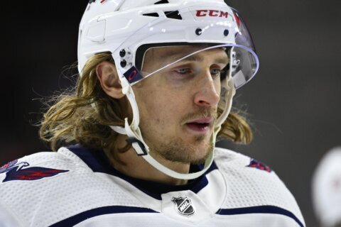 Capitals winger Carl Hagelin out long term with eye injury