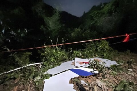 Wallets, IDs but no survivors found in China Eastern crash