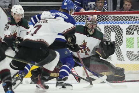 Chychrun scores in OT to lift Coyotes past Maple Leafs, 5-4