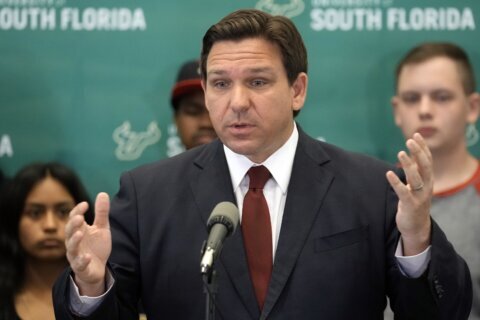 Florida Gov DeSantis berates students for wearing masks