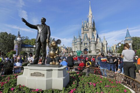 Disney in balancing act as some workers walk out in protest