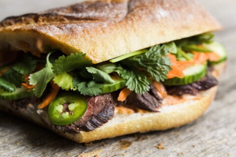 Recipe: Load up steak bahn mi with contrasting textures