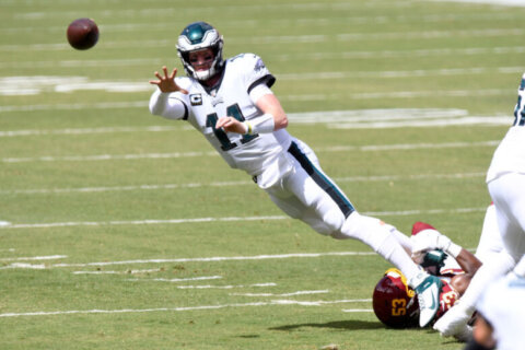 Column: Wentz deal shows the Commanders can’t call their own shots