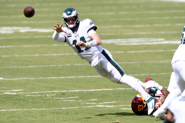 DC Sports Huddle: Is Carson Wentz the right QB for the Commanders? - WTOP  News