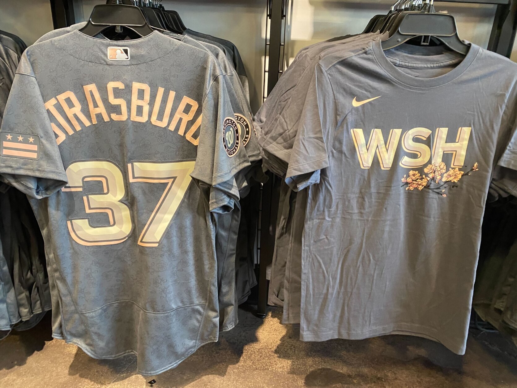 Washington Nationals' City Connect series cherry blossom-themed