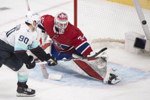 Johansson’s SO goal in 7th round leads Kraken past Canadiens