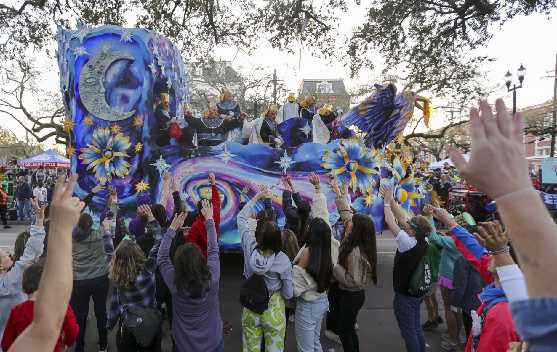 I love Mardi Gras': Carnival spirit takes over New Orleans