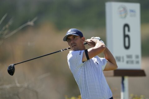 The Latest: Kanaya wins in Match Play when Herbert 3-putts