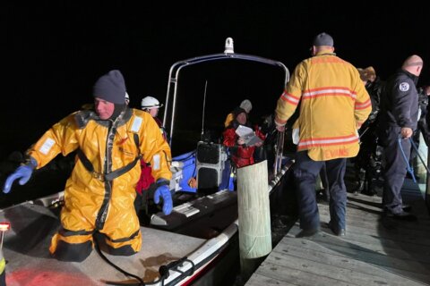 1 dead, 2 rescued in Navy plane crash off Va. coast