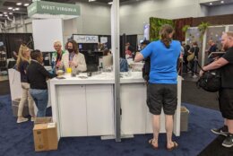 <p>The National Science Foundation booth. South by Southwest&#8217;s espionage panel.</p>
