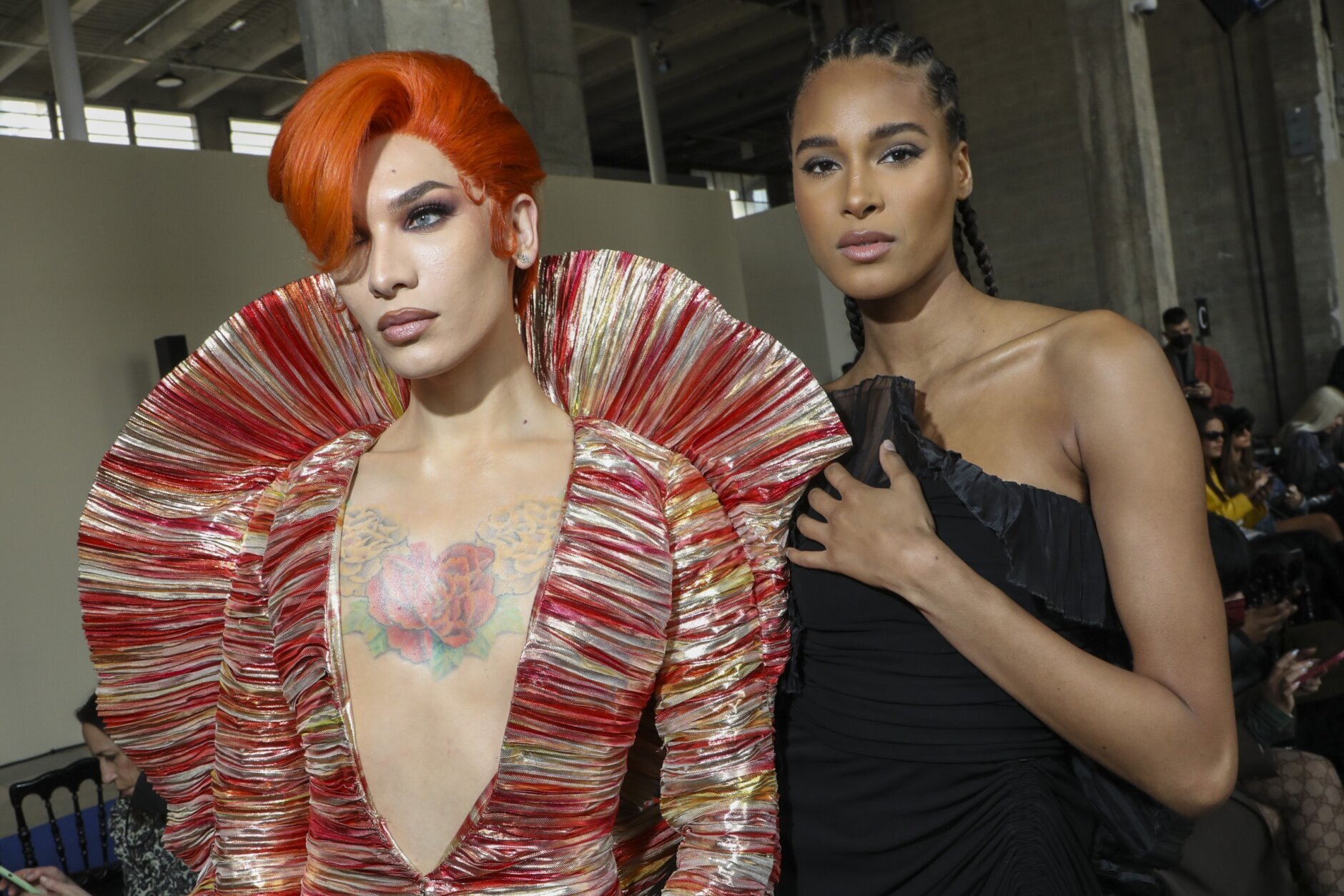 Paris Fashion Week 2022: How Balmain called for peace and truth in its  autumn/winter collection show, kicking off with a tribute to Ukraine and  with VIP guests like Serena Williams