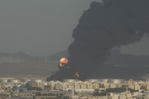 Yemen rebels strike oil depot in Saudi city hosting F1 race