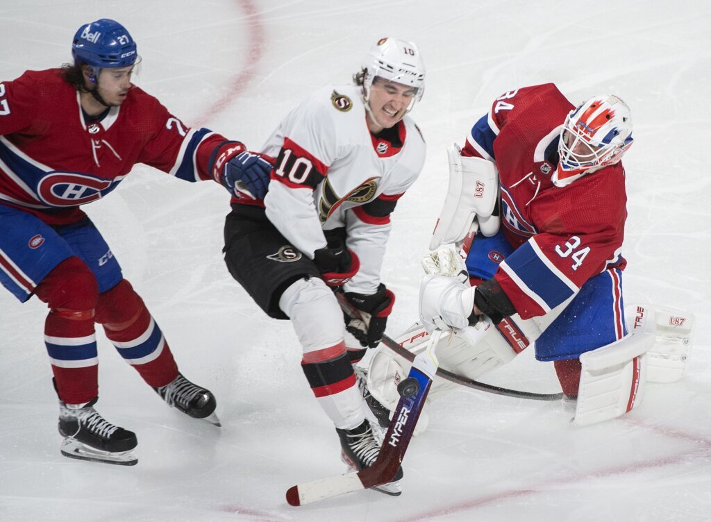 Senators Canadiens Hockey 88219