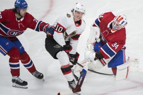 Allen makes 29 saves to help Canadiens beat Senators 5-1