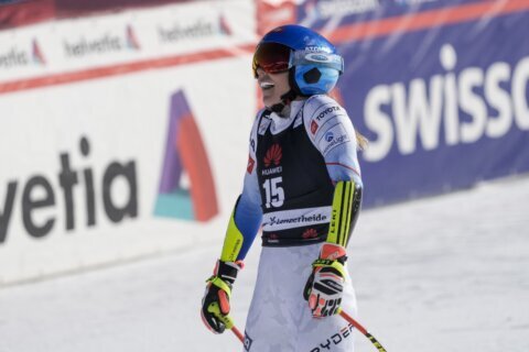 ‘I just enjoyed skiing’: Shiffrin finishes 2nd in super-G