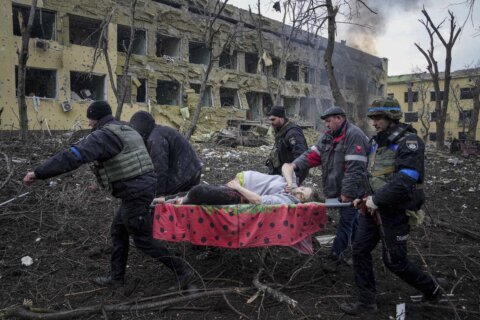 Amnesty’s leader accuses Russia of war crimes in Mariupol