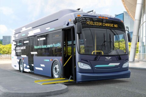 8 electric buses will help shuttle passengers at BWI Marshall Airport