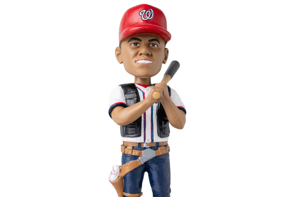 June 9, 2000, First bobblehead giveaway 