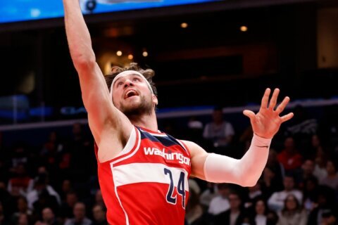 First game in Portland a ‘special’ night for Wizards’ Corey Kispert