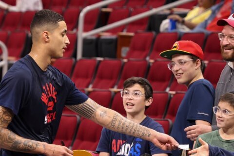 Wizards have no plans of shutting down Kyle Kuzma due to knee issue
