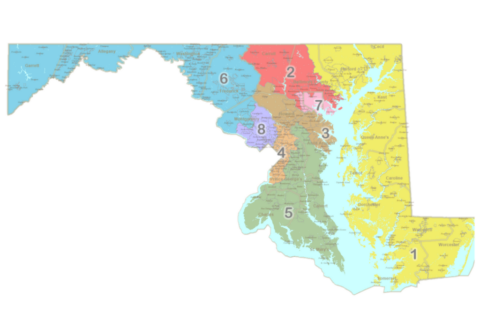 New congressional redistricting plan unveiled in Maryland Senate, hearing set for early Tuesday