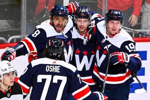 T.J. Oshie returns to the lineup in second-straight Capitals win